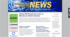 Desktop Screenshot of membraneswitchnews.com